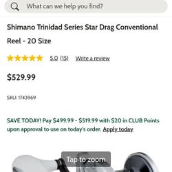 Shimano Trinidad 20a 