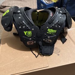 Schutt Shoulder Pads W/ Backplate