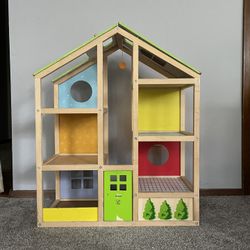 Hape All Season Wooden Dollhouse 