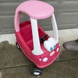 Little Tikes Push Car Pink Kid Toddler Baby