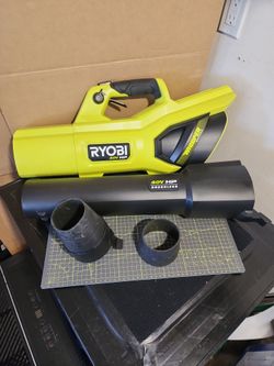 Ryobi 40V Jet Fan Leaf Blower 190MPH 730CFM