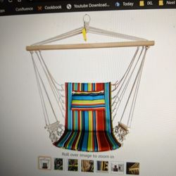 Hammock Chair Hanging Rope Swing