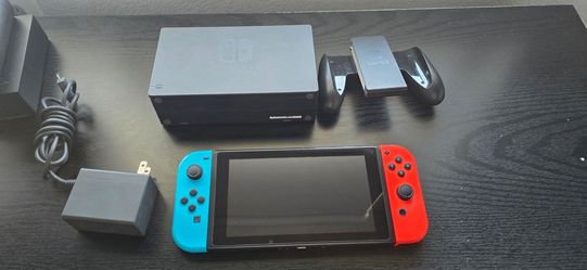 Nintendo switch with a 400gb memory card and games for sale or trade