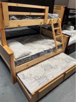 Twin full full bunkbed
