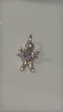 Purple Stone Charm