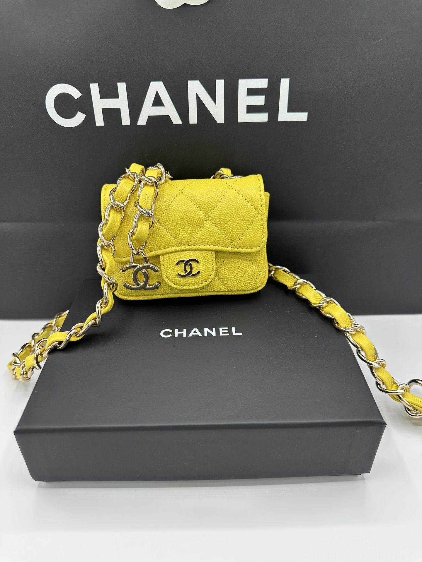 Chanel Micro Flap Waist Belt BRAND NEW