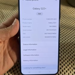 Samsung Galaxy S22 Plus (AT&T)READ DESCRIPTION 