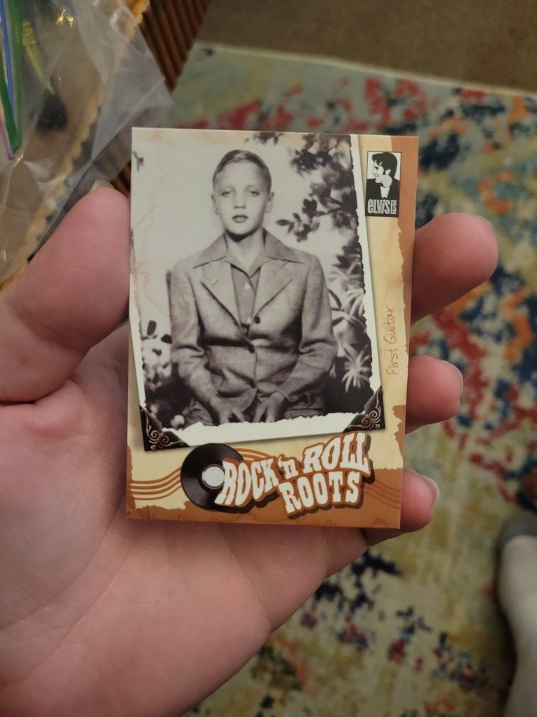 Elvis Presley Rock'n Roll Roots Card First Guitar #5
