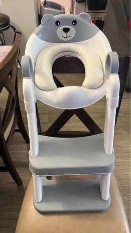 🚽 potty training seat with steps