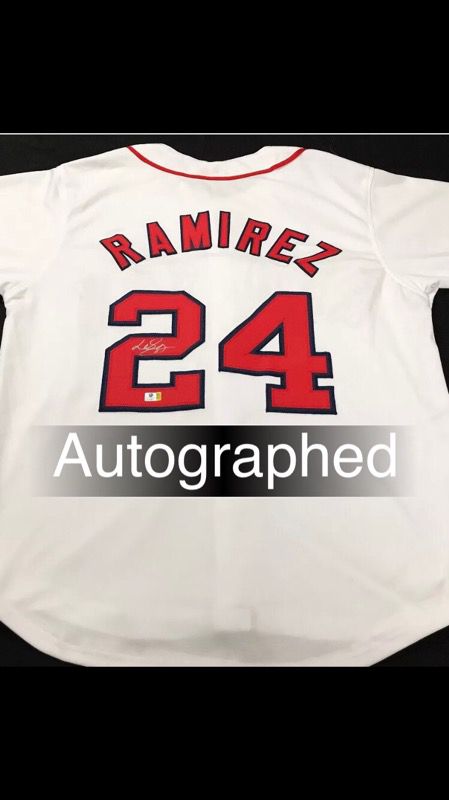 Manny Ramirez Autographed Jersey