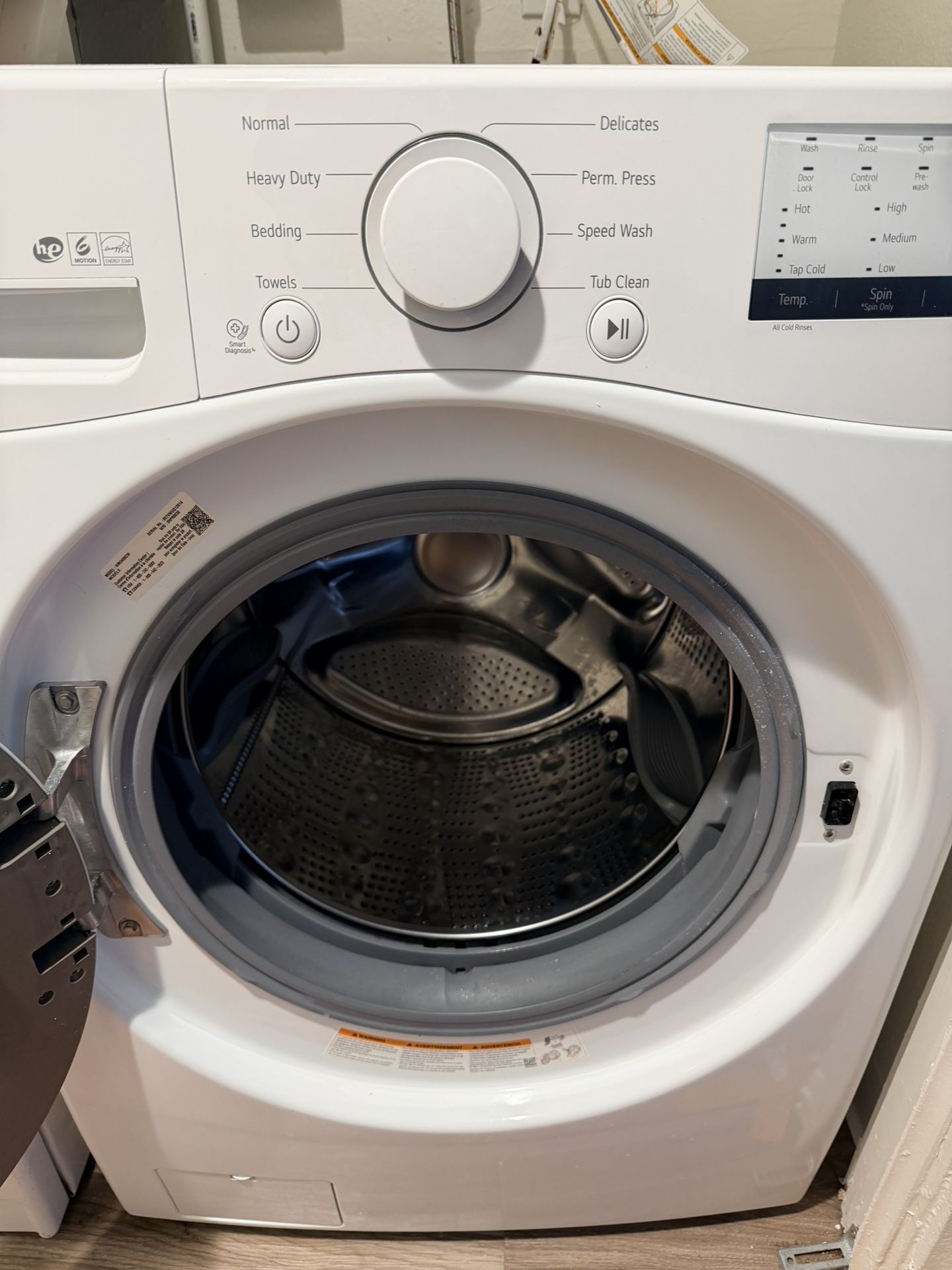 Lg Washing Machine 4.5 Cf Capacity