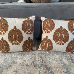 Throw Pillows Fall Embroidery And Beading 