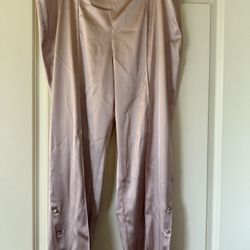 ST John satin pants (size 14)