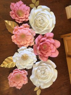 Flores de papel Paper Flowers