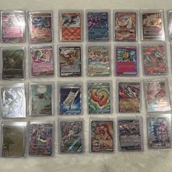 Pokémon Card Lot – 40 Card Bundle – Mix of Full Arts, Ultra Rares & Holos