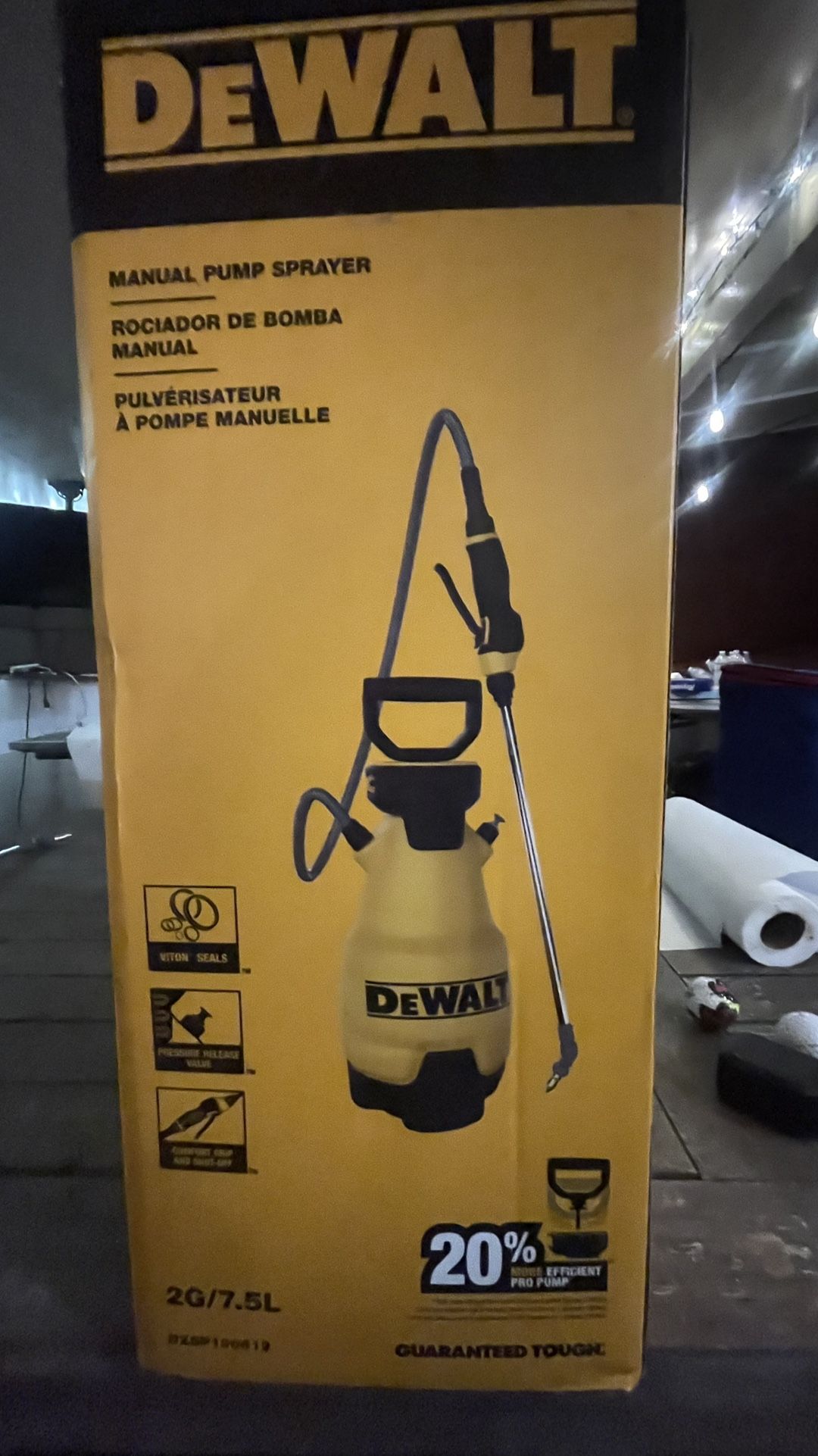 Dewalt Manual Pump Sprayer