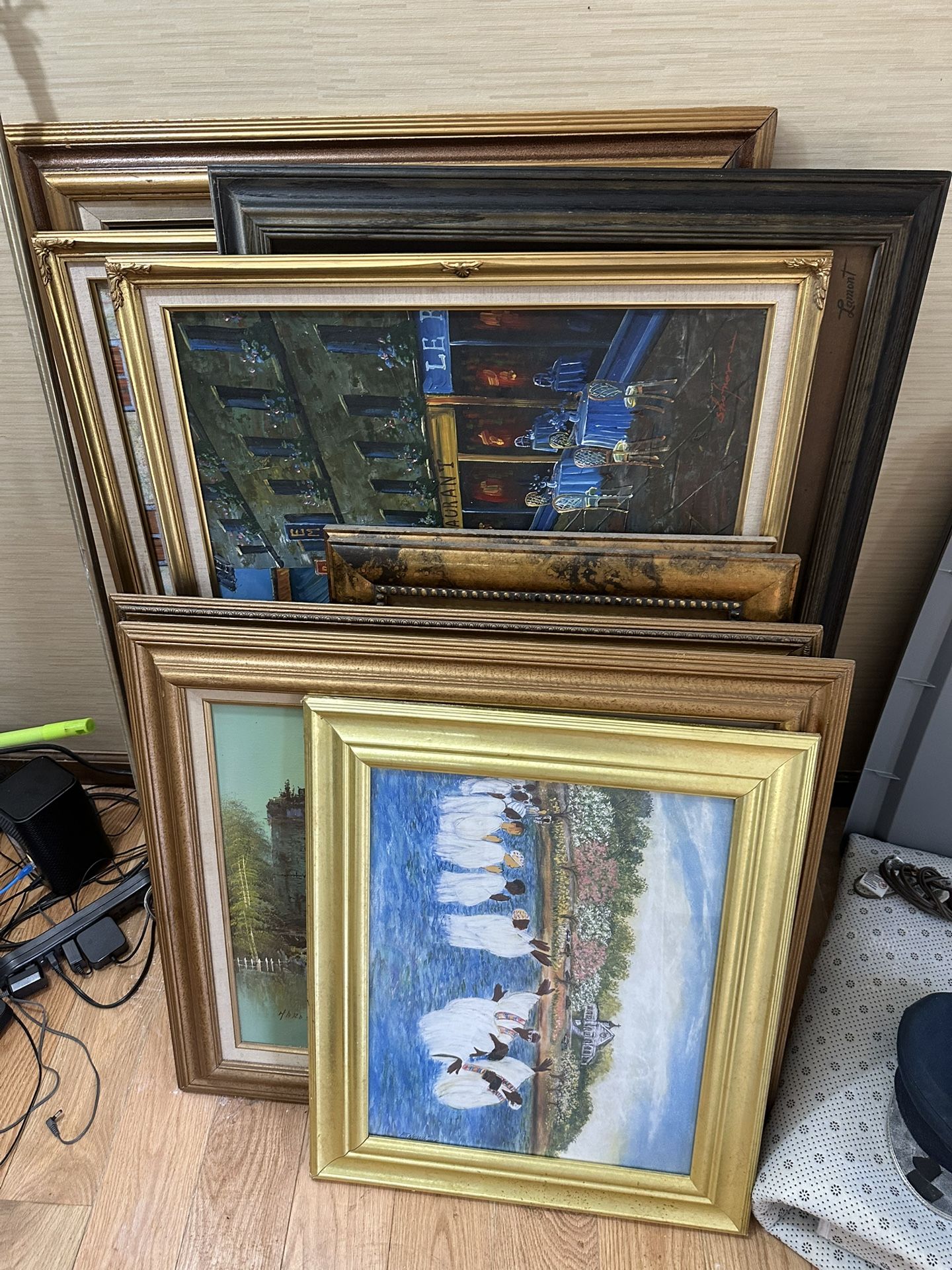 Pictures Oil Paintings ! All 50 Dollars! One Worth 300