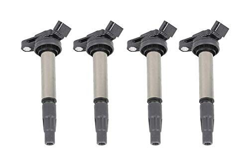 Ignition Coil Pack Set Of 4 For Toyota, Lexus, Scion, Corolla, Matrix, Prius, V, Plug-in, Vibe, XB, CT 200h