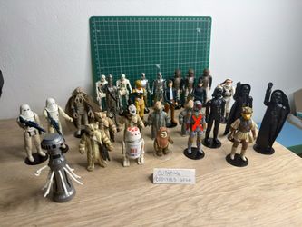 Vintage Star Wars action figures (27) 80s Kenner