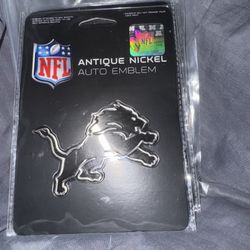 Detroit Lions NFL Auto Emblem