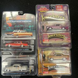 Various 1:64 Diecast Lowriders & Etc