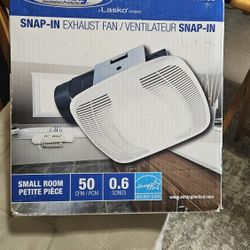 Snap In Bathroom Vent NEW UNOPENED