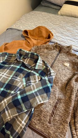 Large big boys fall clothes size large bundle