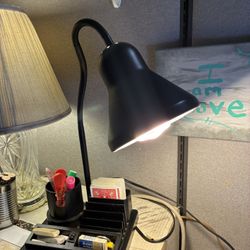 Desk Lamp With Organizer