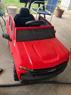 Chevy truck electric ride on car