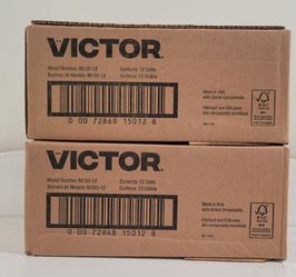 NEW Victor M150 Metal Pedal Mouse Traps – 24 Traps / Two 12-Packs