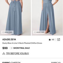 Azazie Bridesmaid Dress 