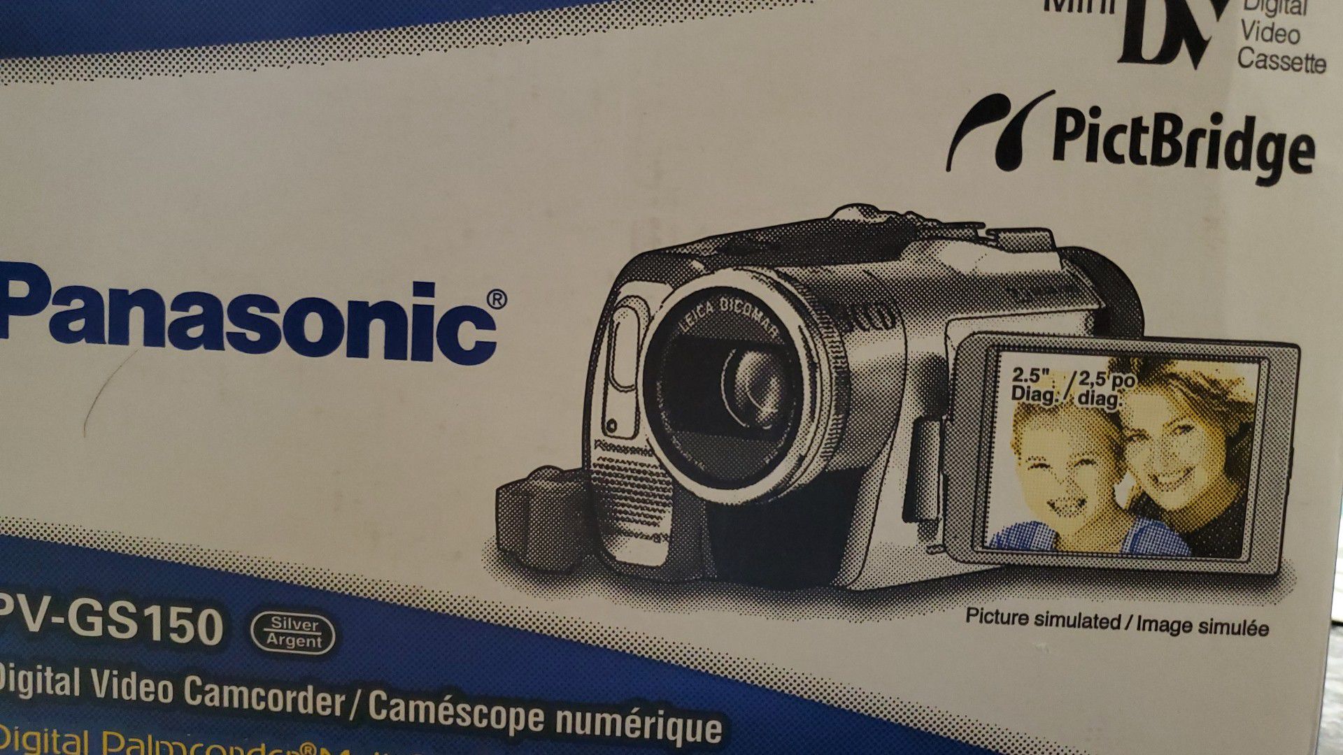 New Mini Digital Camcorder Panasonic 10X optical zoom.