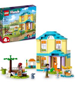 LEGO Friends Paisley’s House 41724, Doll House Toy for Girls and Boys 4 Plus Years Old, Playset with Accessories, 