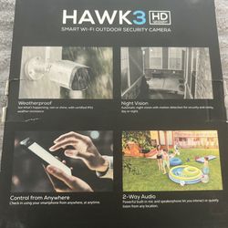 hawk3 hd 1080p smart wi-do outdoor security camera