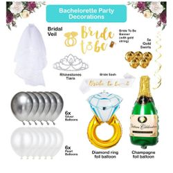 Brand new bride to be decorations