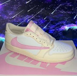 Jordan 1 Travis Scott Shy Pink Size 12