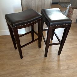 2 Like Brand News Bar Chairs   