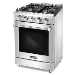 New Open Box 24" Professional Style Gas Range
