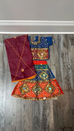 Kids Indian Saree Dress