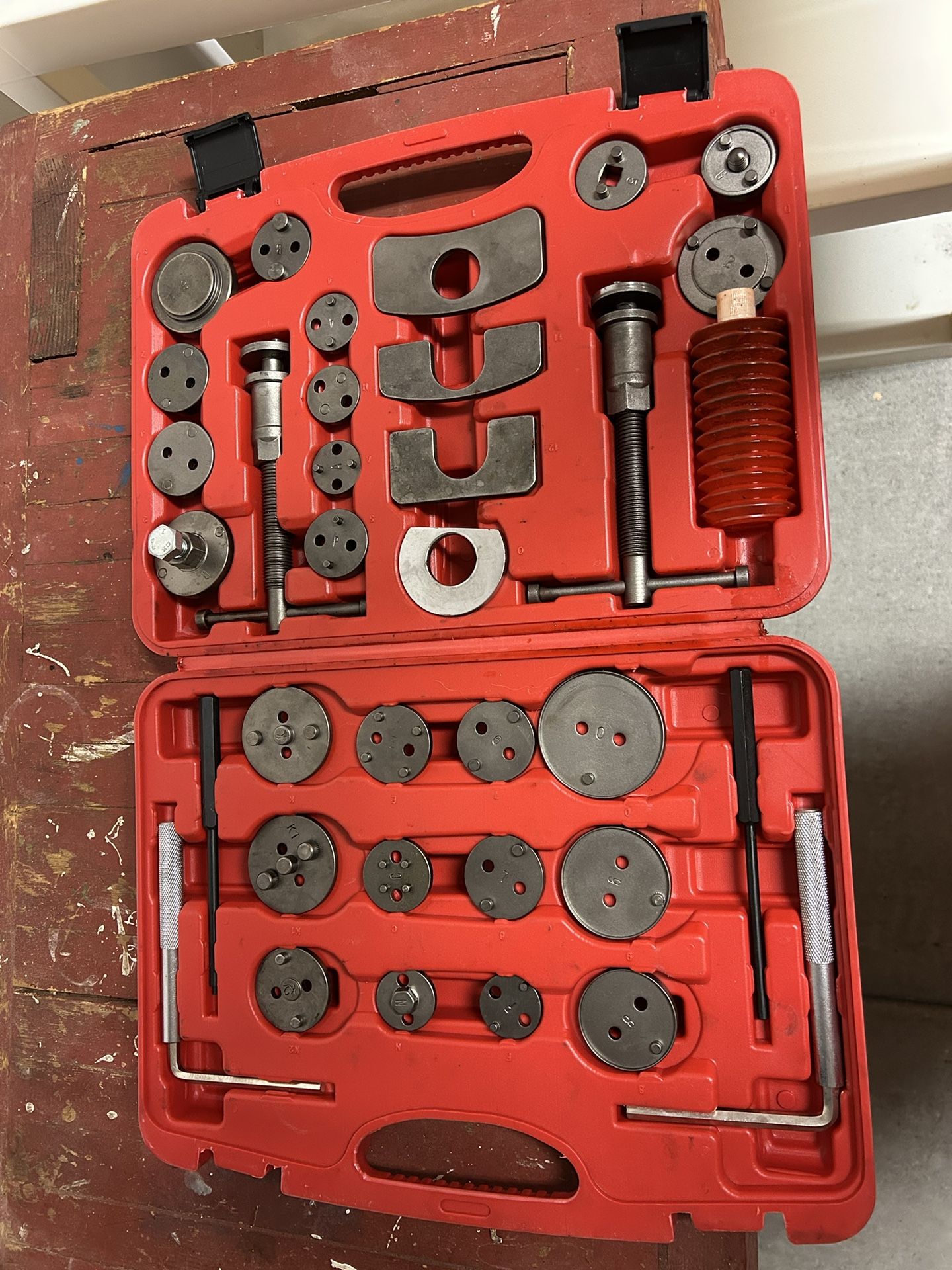 Brake, Caliper, Piston, Wind Back Tool Kit