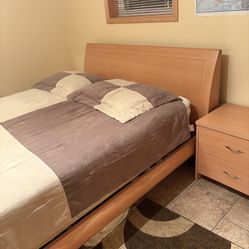 Queen Bed  Set Plus Dresser Chest 