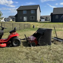 Riding lawnmower Set