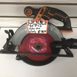 Ridgid 18V 6 1/2” Circular Saw Tool Only   
