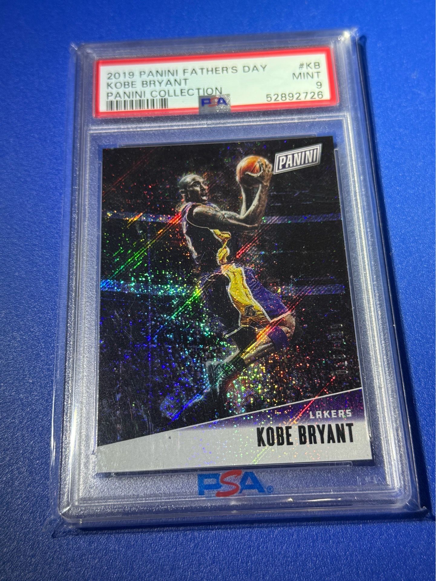 2019 Panini Father's Day - Panini Collection Kobe Bryant #KB 15/199