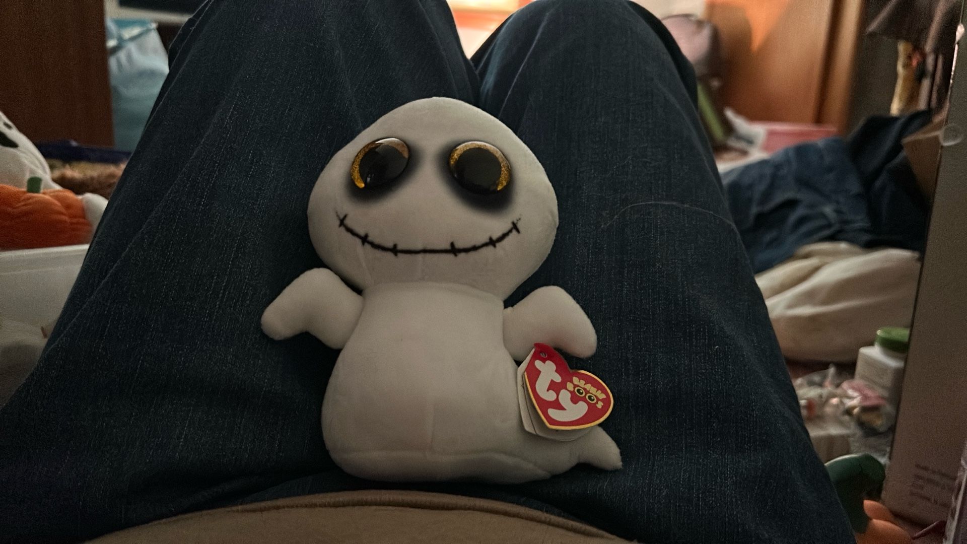 Spike Ghost Beanie Baby