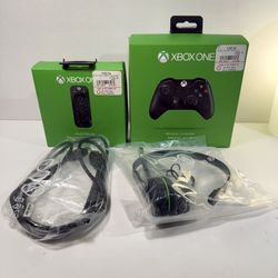 XBOX ONE Original TV  Remote , Controller , Headset , OEM HDMI NEW Sealed Black LOT