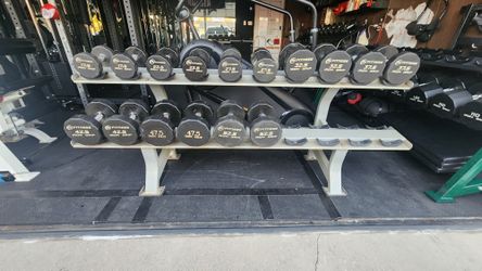 Iron Grip Dumbbells 17.5-52.5 In 5lb Increments 