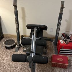 Adjustable Bench And Stand