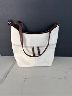 White Hobo Shoulder Purse