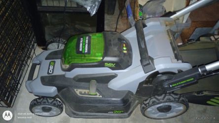 battery powered lawn mower